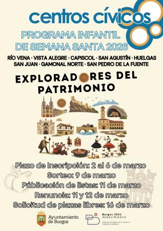 Imagen PROGRAMACION INFANTIL SEMANA SANTA 2026