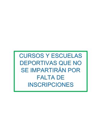 Image Informe de situación de cursos y escuelas deportivas 2026-2027...