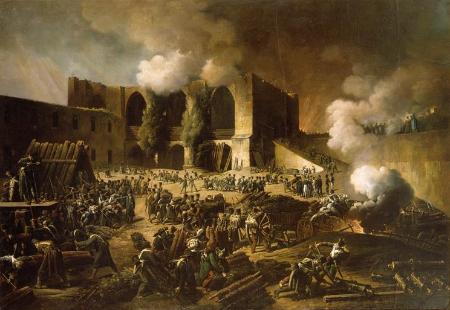 Image The siege on the castle of Burgos
