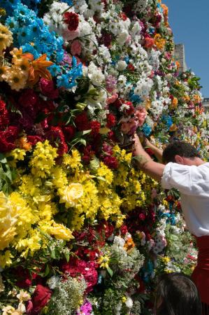 OFRENDA DE FLORES A SANTA MARÍA LA MAYOR