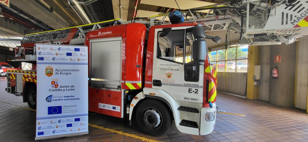 Imagen MEJORA DE LOS SERVICIOS DE PREVENCION, EXTINCION DE INCENDIOS Y SALVAMENTO DE LAS ENTIDADES LOCALES DE CASTILLA Y LEON